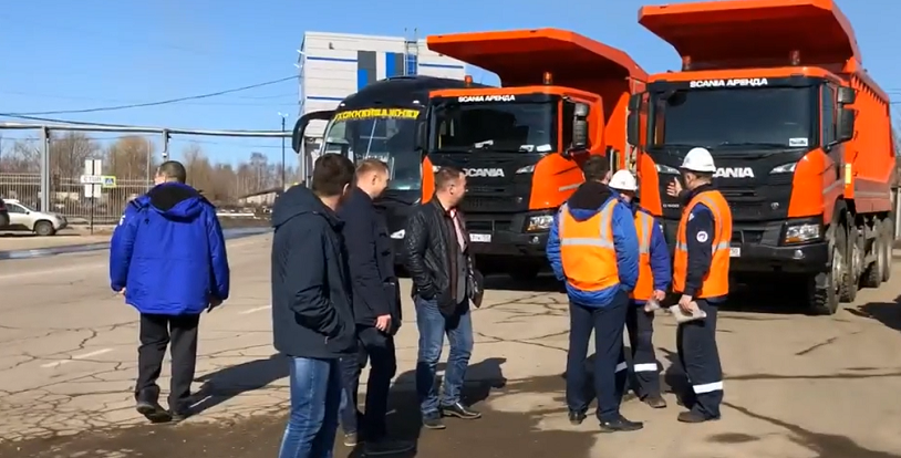 Самосвалы Скания-Русь